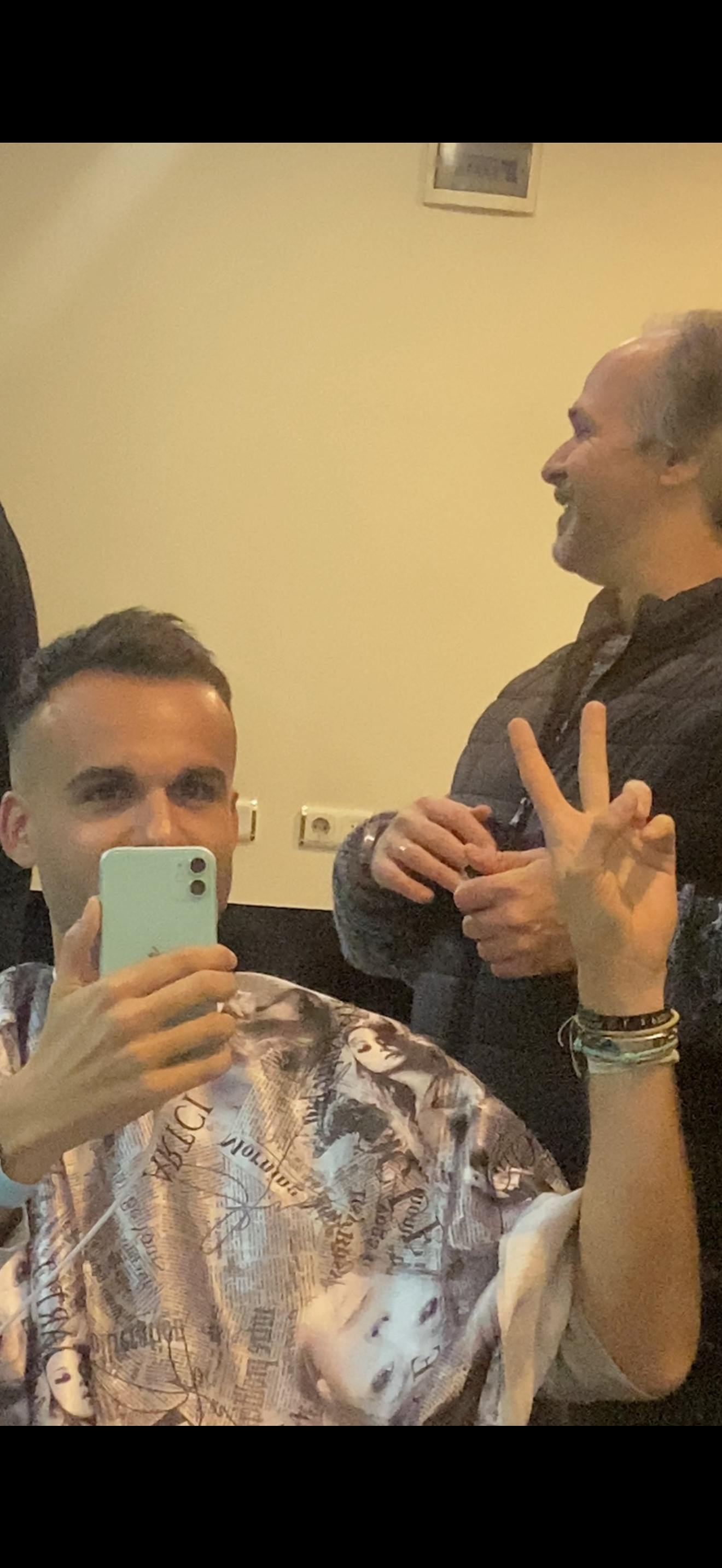 Quino en un momento casual