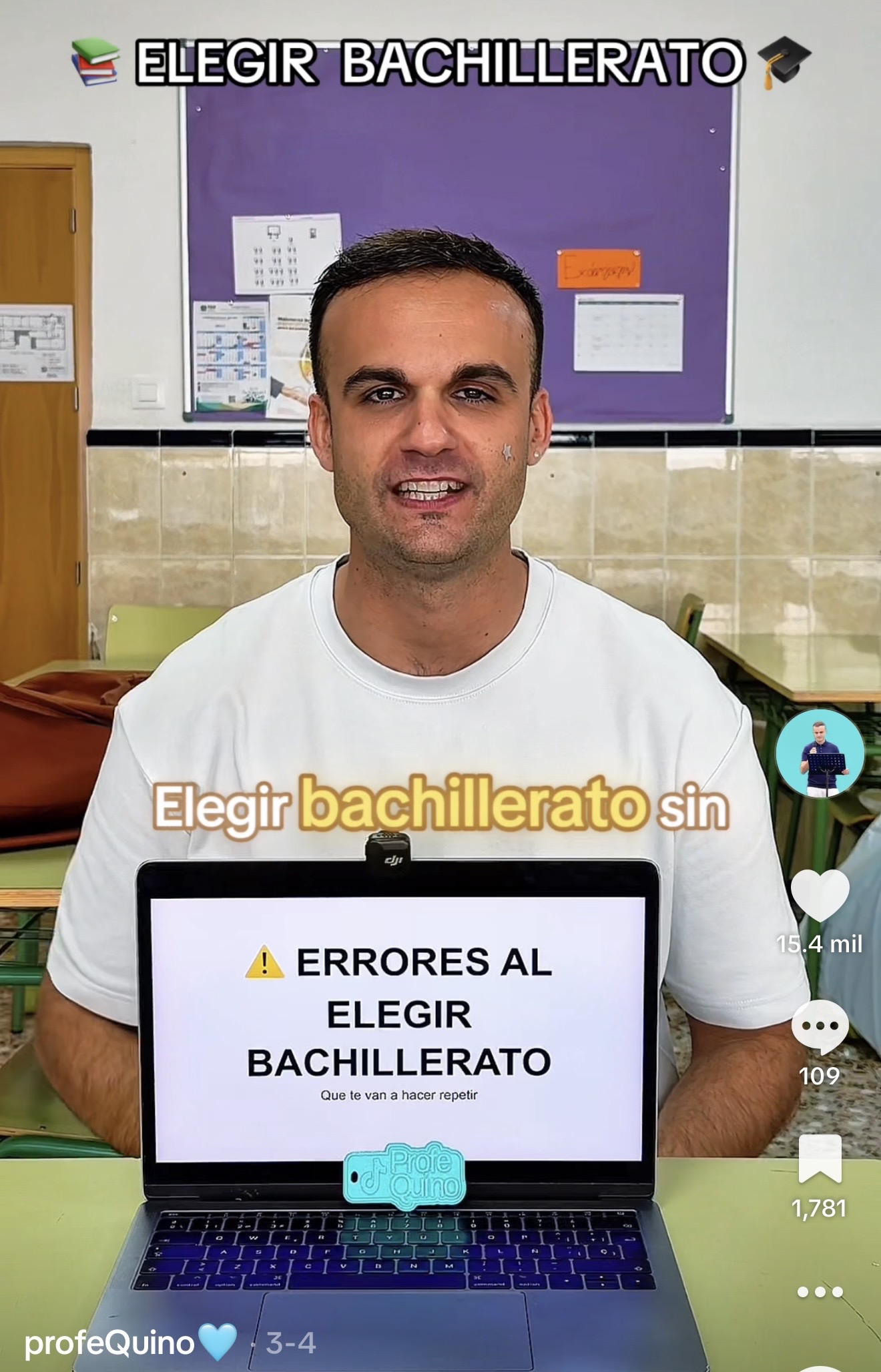 TikTok ProfeQuino — Elegir Bachillerato