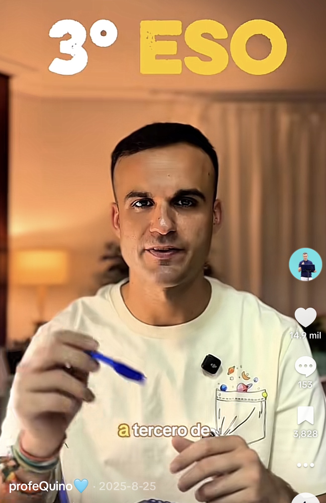 TikTok ProfeQuino — 3 ESO